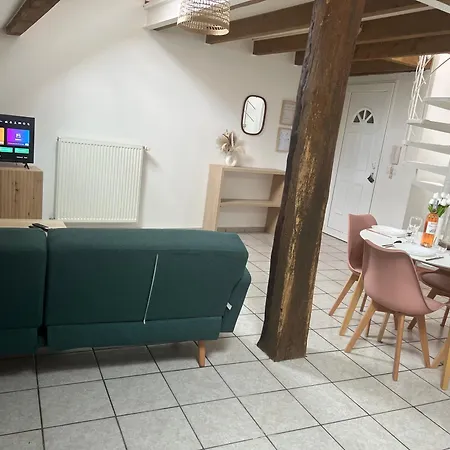 شقة Le Central Wifi Parking 4 Personnes Proche Gare ساريبورج