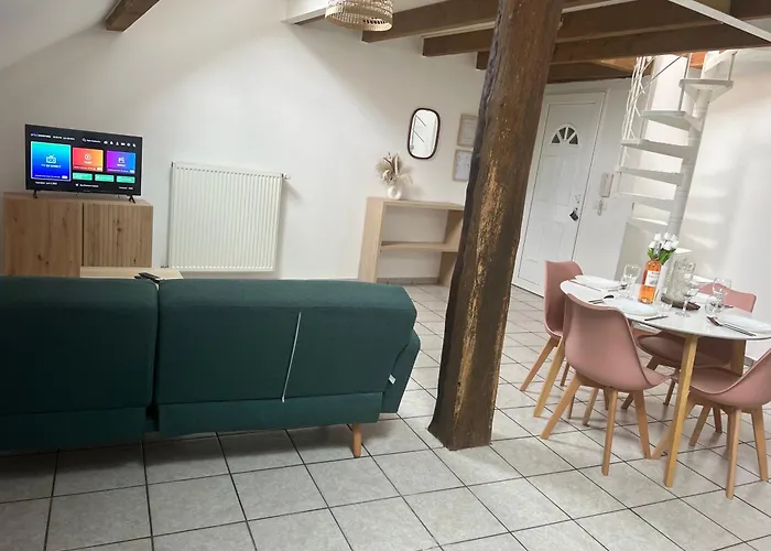 Appartamento Le Central Wifi Parking 4 Personnes Proche Gare Sarrebourg